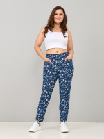 Брюки Бдж-029/джинса-ментолветочка