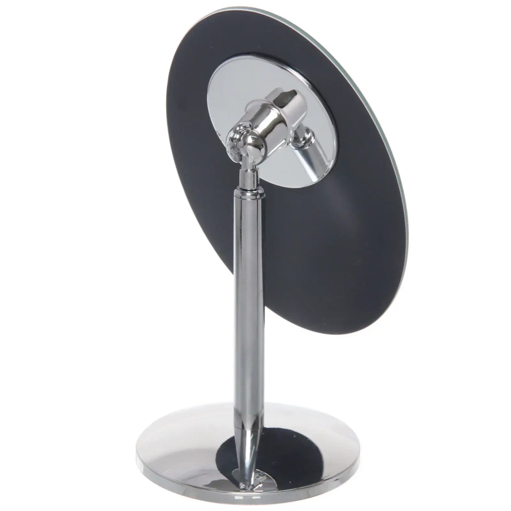 Зеркало настольное «ФОРТУНА БРИ», овал, цвет металл, 27*12,5см (коробка)