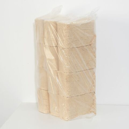 Брикеты топливные для печки, камина из сосновых опилок