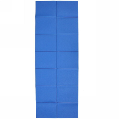 Коврик для йоги складной «Meditation «173**61*0,5 см (PVC), голубой