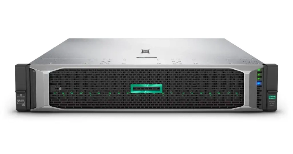 Сервер HPE/DL345 G10 Plus/1/EPYC/7313P(16C/32T)/3 GHz/32 Gb/P408i-a/8SFF/4x1GbE/1 х 500W