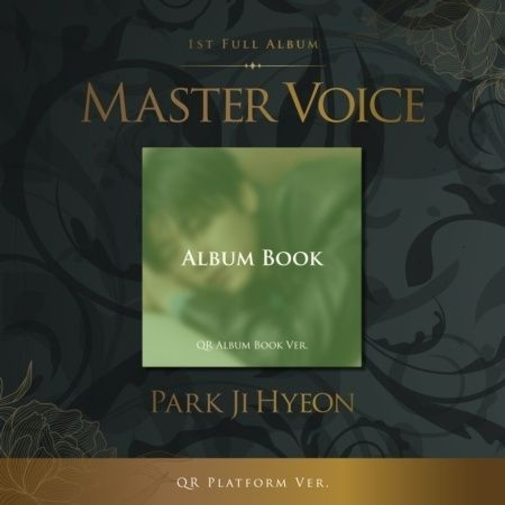 Альбом PARK JI HYEON - MASTER VOICE 1st Full Album QR ALBUM BOOK Version