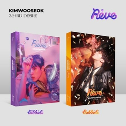 Альбом KIM WOO SEOK - REVE 3rd Desire 2 Version SET