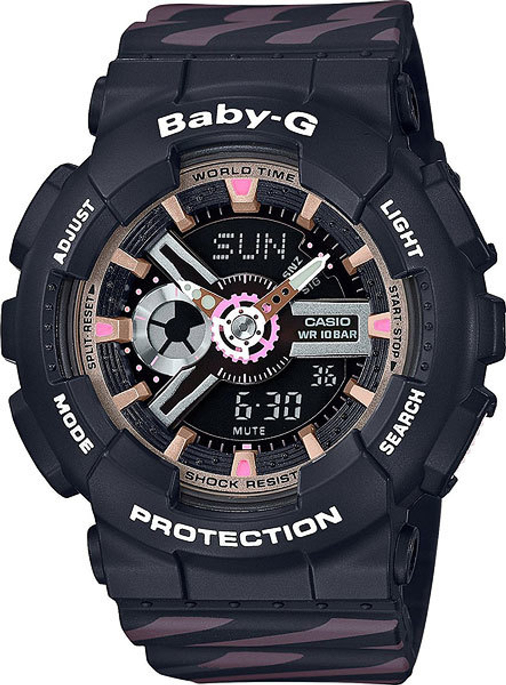 Японские наручные часы Casio Baby-G BA-110CH-1A