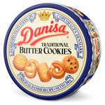 Печенье Датское DANISA "Butter Cookies" сдобное со сливочным вкусом 200 г, ИНДОНЕЗИЯ
