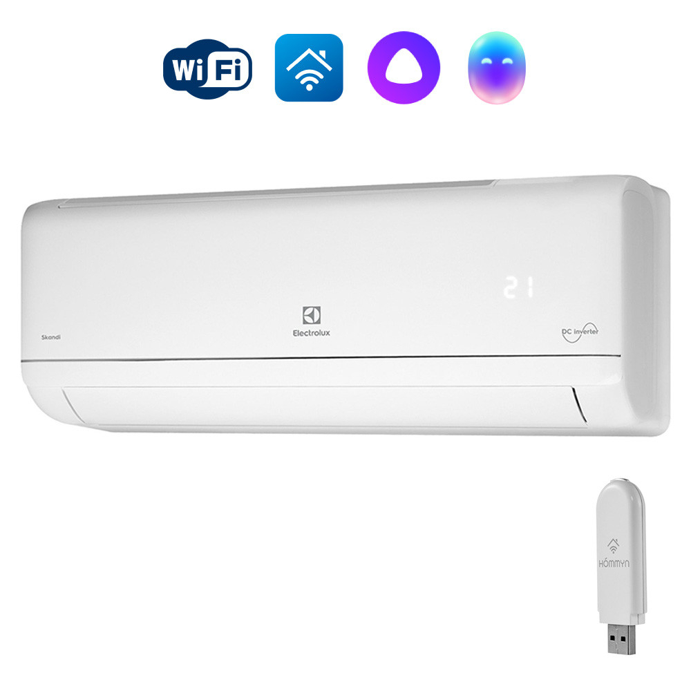 Сплит-система кондиционер инверторный Electrolux Skandi EACS/I- 09HSK/N3_24Y с Wi-Fi на 27 м²