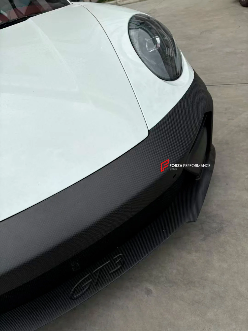 Карбоновый передний бампе в стиле до GT3 для PORSCHE 911 992.2 CARRERA 2025+ Порше