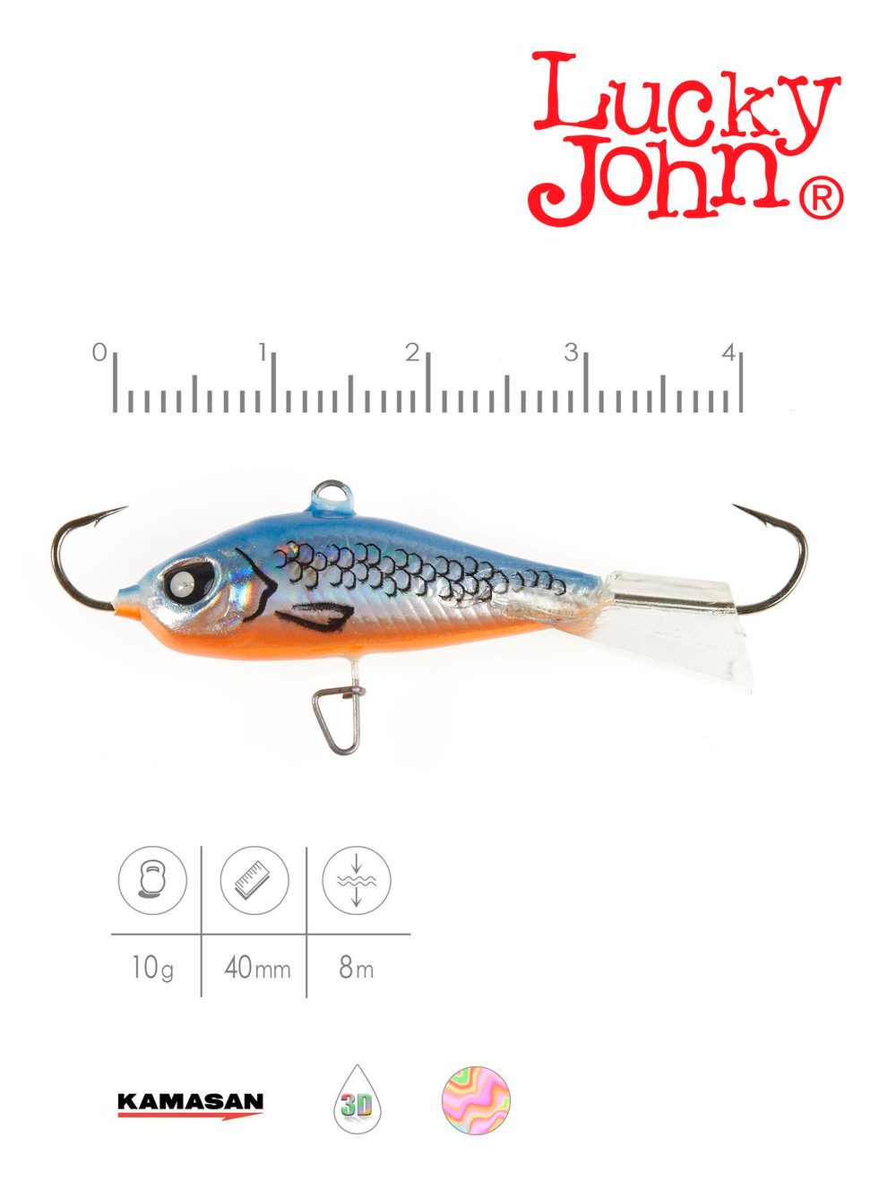 Балансир LUCKY JOHN Baltic №4, цвет 45H, арт. 61400-45H