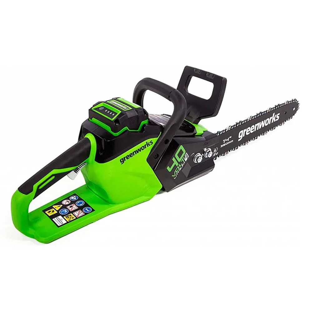 Аккумуляторная цепная пила Greenworks GD40CS18K8 (1 x 8 Ач, Быстрое ЗУ) 2005807U8F