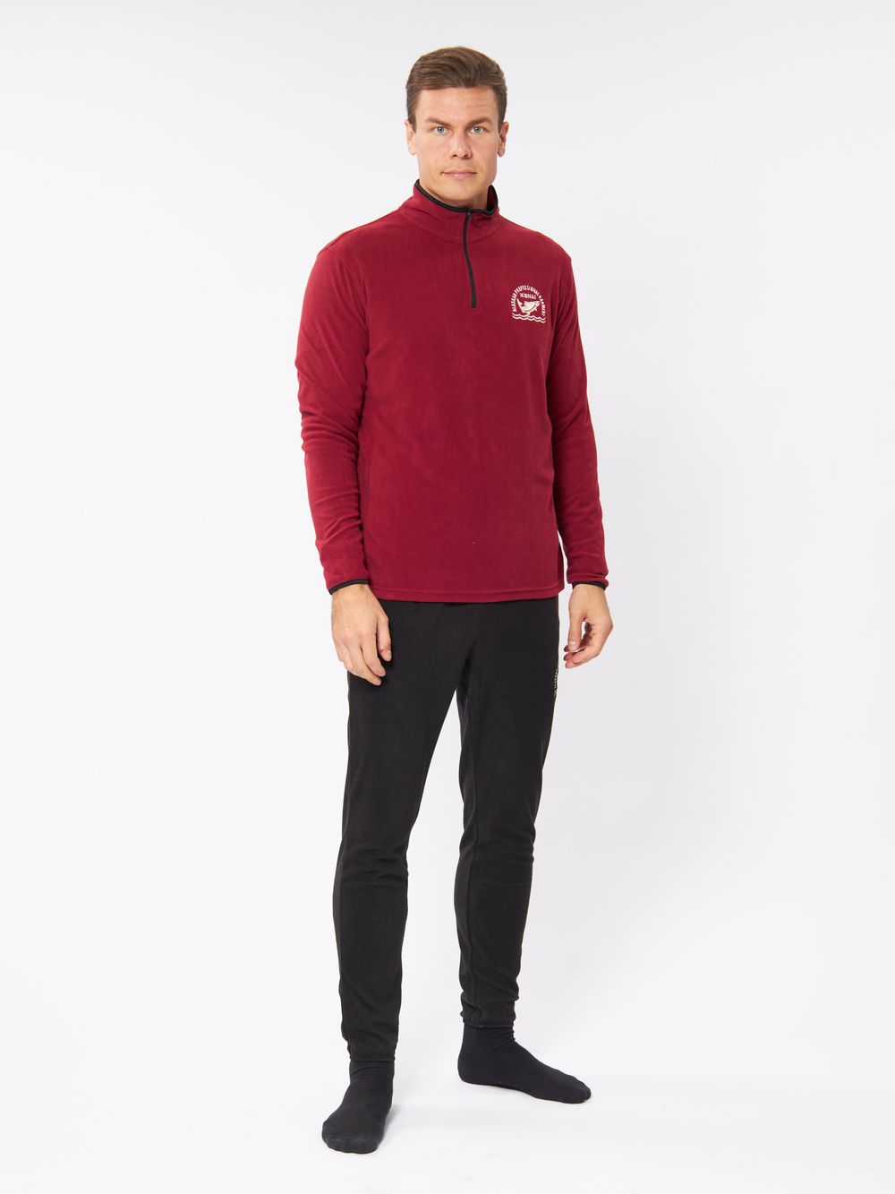 Микрофлисовый комплект Alaskan Kenai бордо  XL