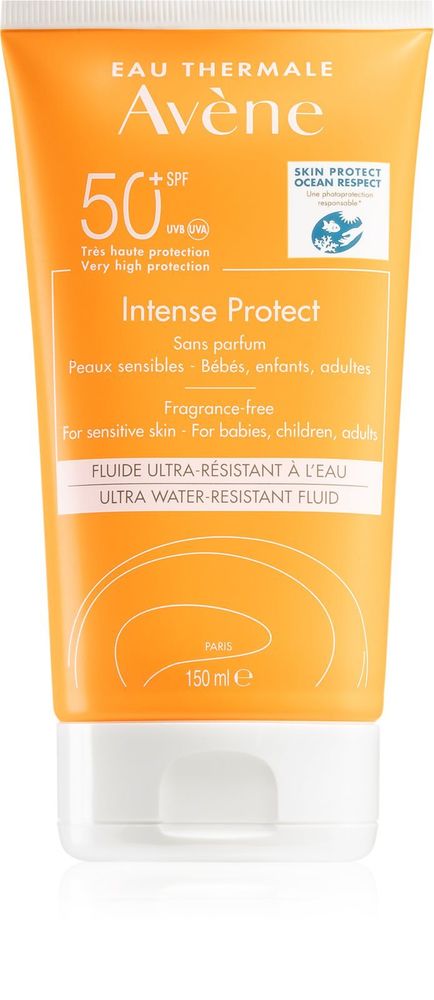 Avène защитная жидкость SPF 50+ Sun Intense Protect