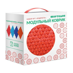 Массажный коврик - Ортодон - № 7 Бодрость (8 пазлов)