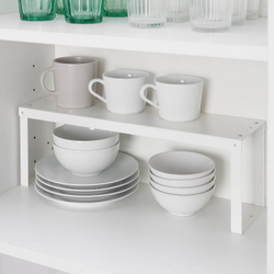 IKEA VARIERA  (ИКЕА ВАРИЕРА)  -  Вставная полка, белая, 46x14x16 см