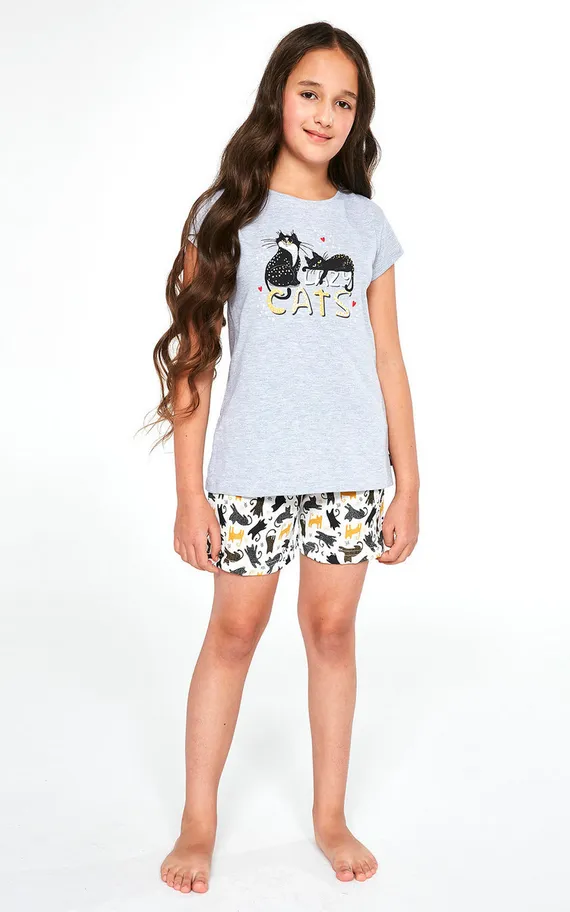 787/788 CATS Пижама для девочек с шортами