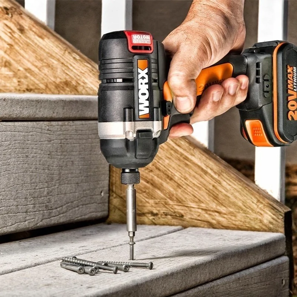 WORX WX292 аккумуляторный винтоверт (2 x 2 Ач, ЗУ)