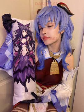 Мини дакимакура Тока Ятогами из Рандеву с Жизнью арт. M0366, 60х20 см