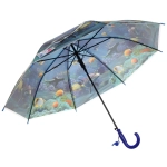 Зонт детский полуавтомат «Ultramarine - Морские жители», 8 спиц, d-100см, длина в слож. виде 65см