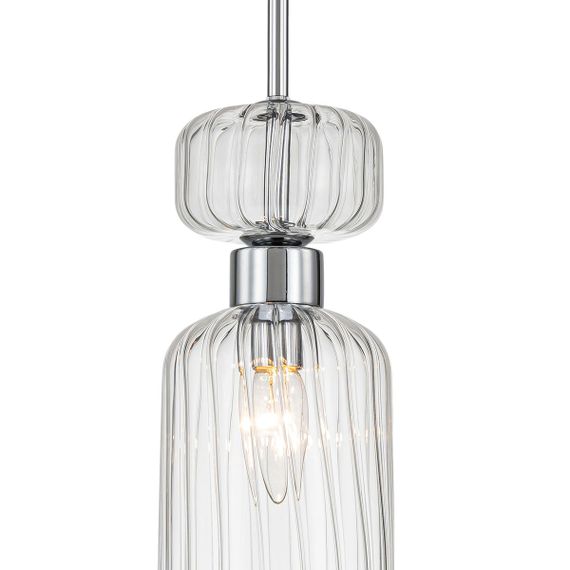 Подвесной светильник Escada Gloss 1141/1S Chrome/Clear