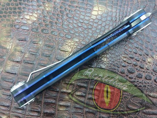 Складной нож тактический Reptilian Мото 2-1 c клинком из стали D2, рукоять G10