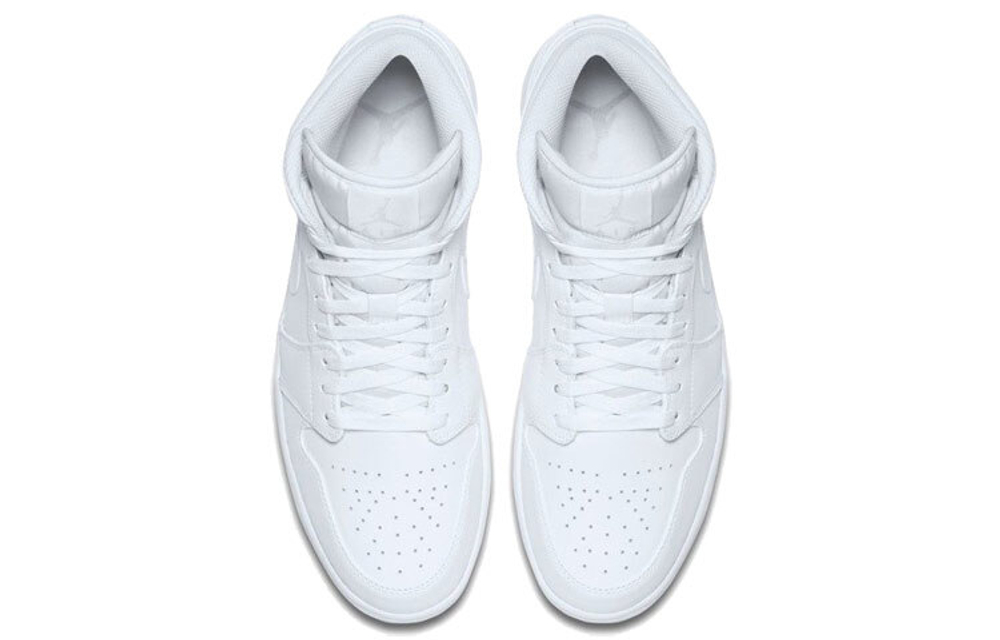 Кроссовки Jordan Air Jordan 1 Mid "Triple White"