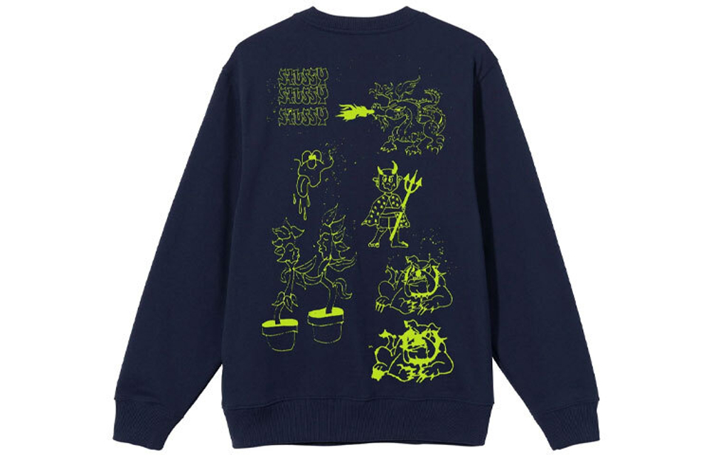 Толстовки Stussy Bad Dream Crew Logo, 1914648