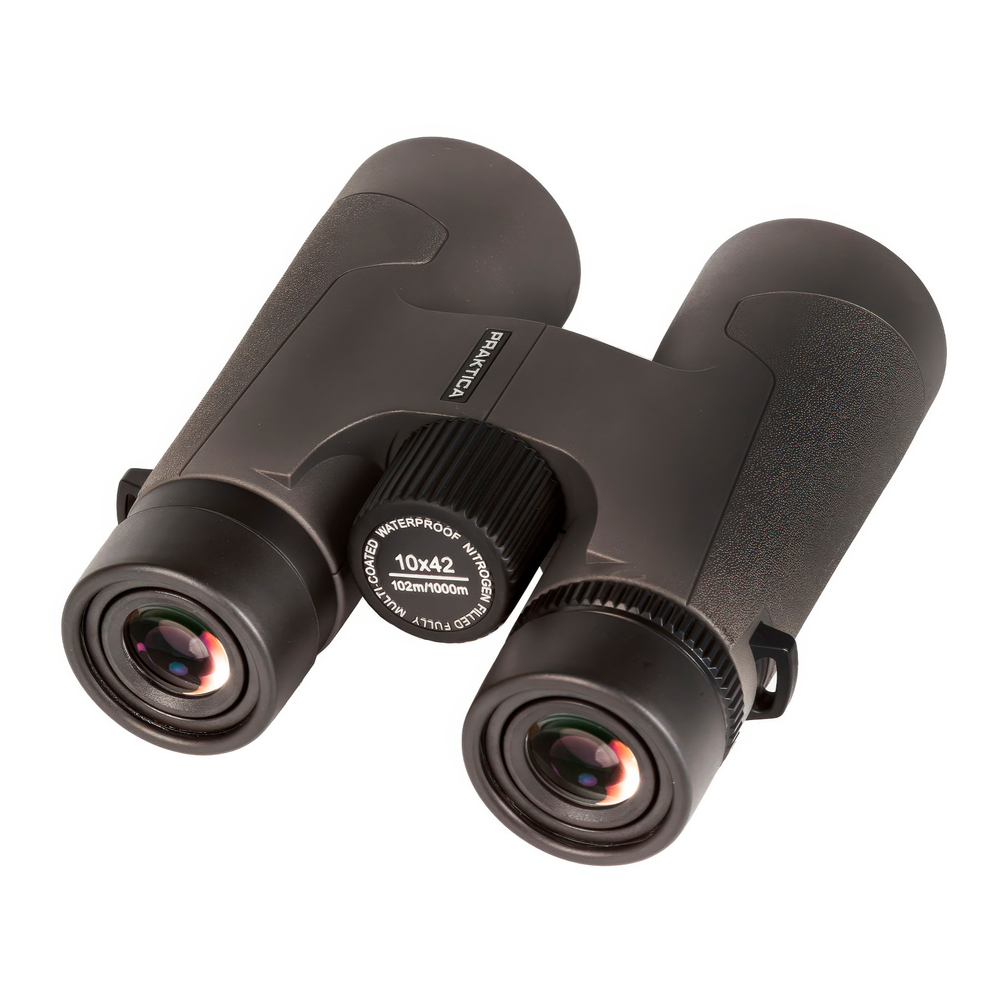 Бинокль Praktica Pioneer R 10x42 Brown - 10-кратное увеличение для детализированных наблюдений