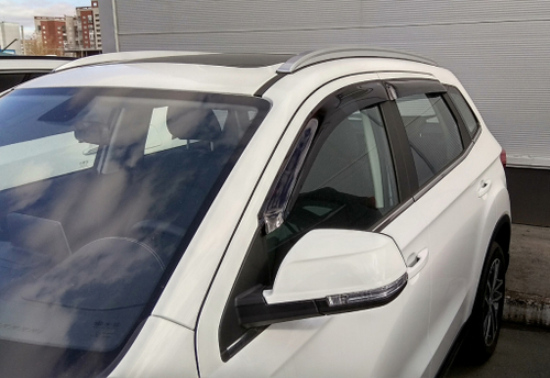 Дефлекторы боковых окон SIM для FAW Besturn X40 (2018-) арт.SFAWBX401832