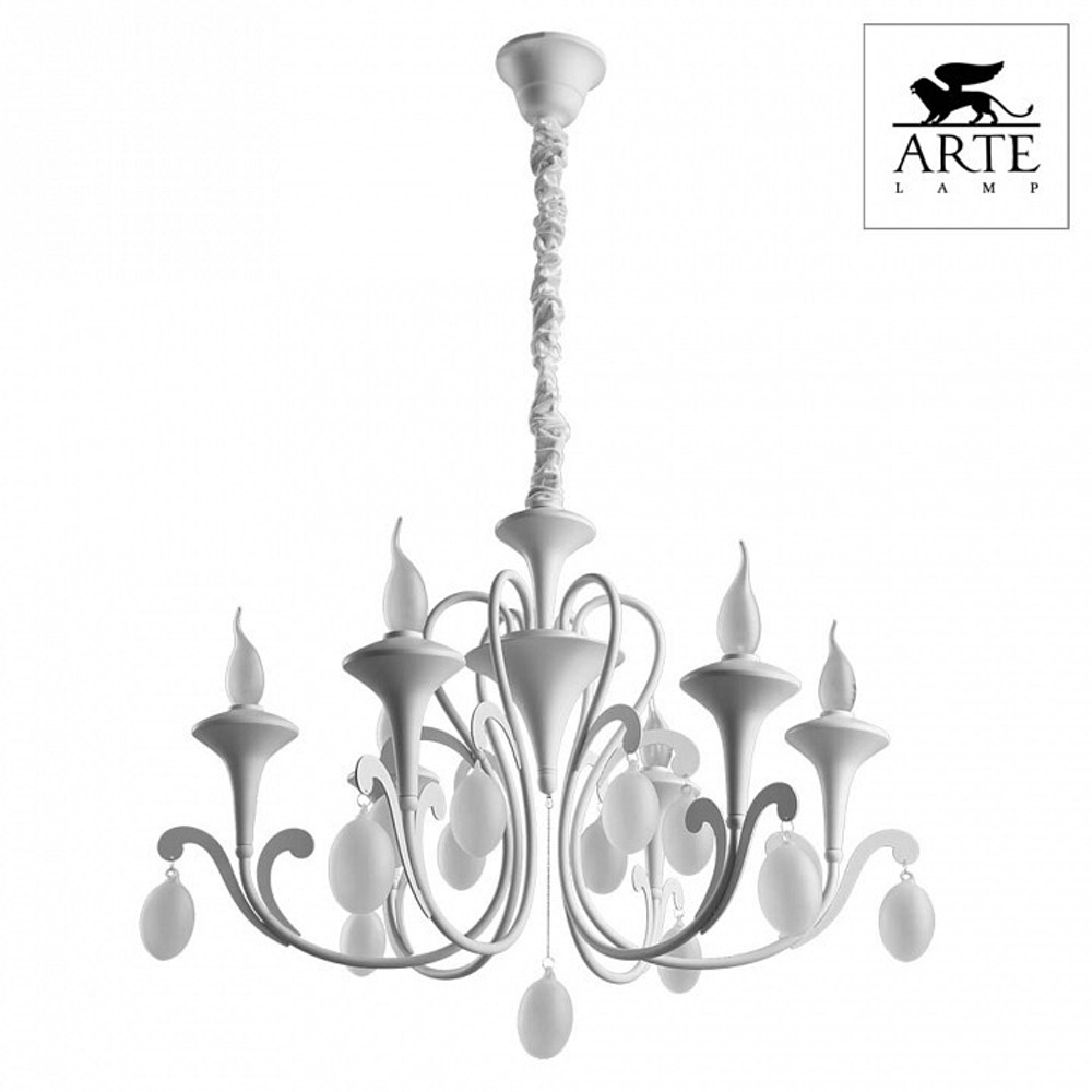 Подвесная люстра Arte Lamp A3239LM-6WH