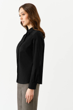 22730 Блузка женская (черный 2)