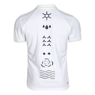 Мужское теннисное поло adidas Paris FLFT Polo Men - White
