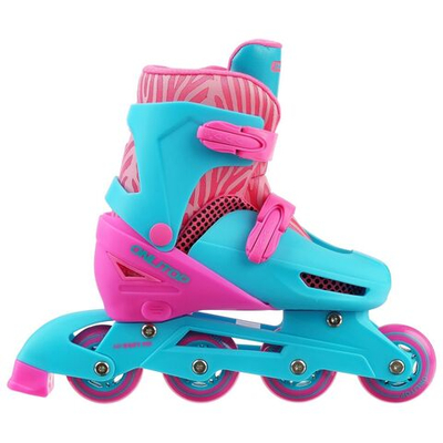 Роликовые коньки раздвижные ONLYTOP, р. 30-33, колёса PVC 64 мм.