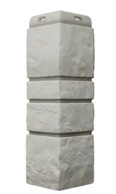 Угол наружный для фасадных панелей Burg, Серебристый