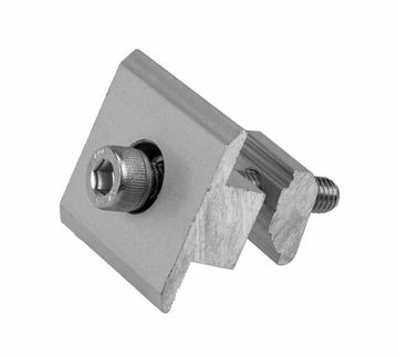 Универсальный серединный зажим для модулей 30-40 мм, фото №844904580