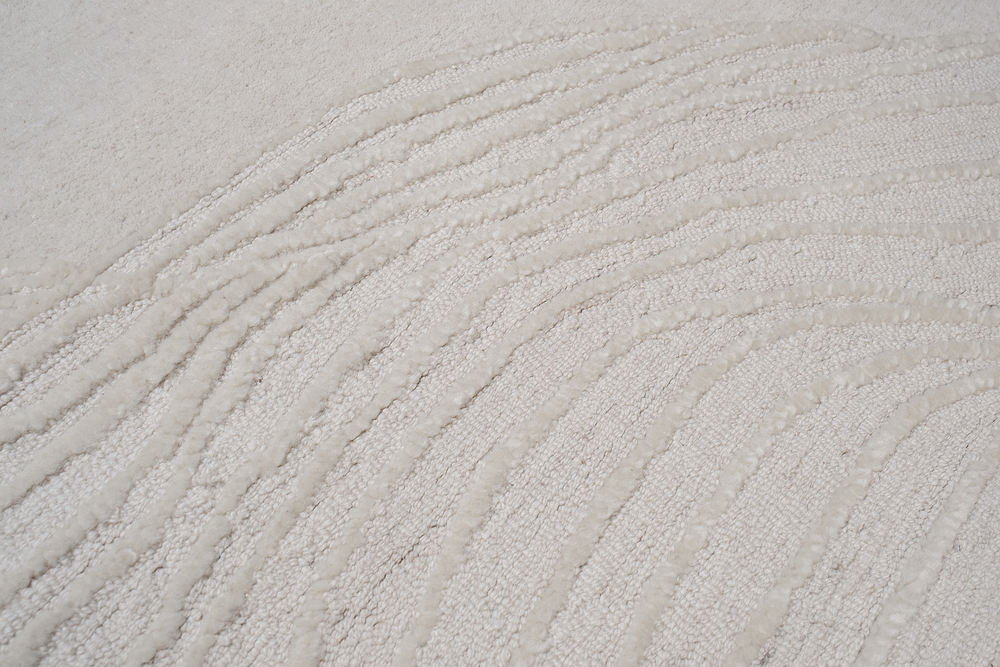 Ковер 160х230см Garda Decor Leaf серо-бежевый