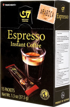 Растворимый кофе Trung Nguyen G7 Espresso Instant Coffee, в стиках, 15 штук