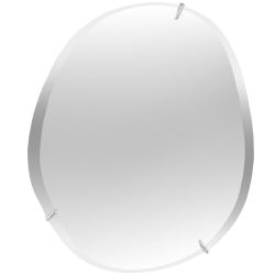 Зеркало настенное Лаундж 54см х 65 см Античное серебро