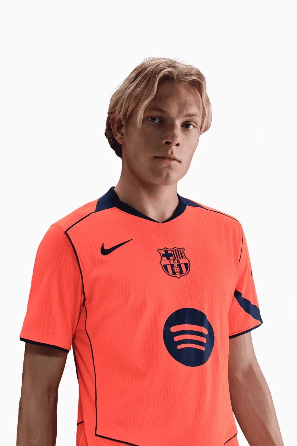 Футболка Nike FC Barcelona 25/26 3rd Match - оранжевый