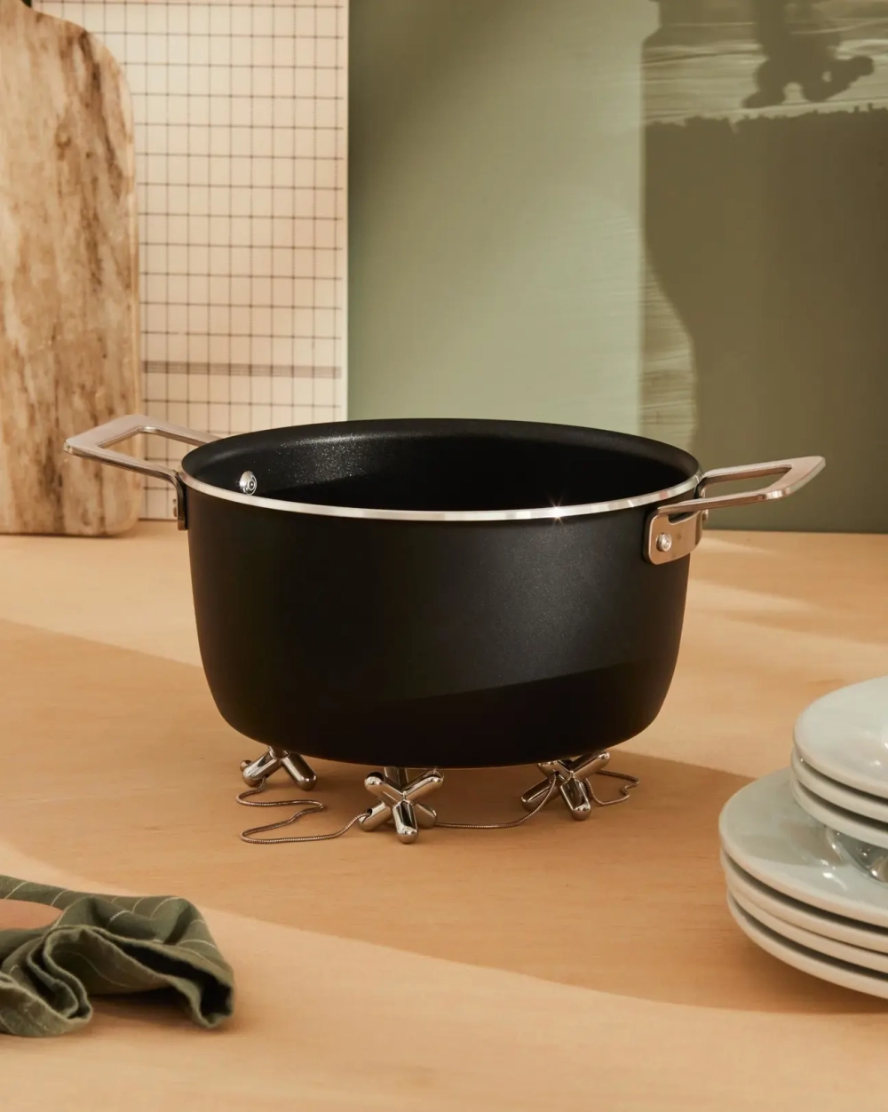 Alessi Хромированная плита