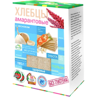 Хлебцы Амарантовые кукурузно-рисовые с чесноком 195г