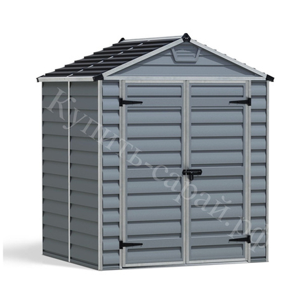 Сарай из поликарбоната Palram SkyLight 6x5 grey