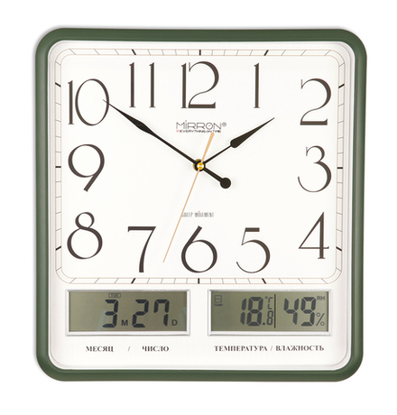Настенные часы MIRRON P3325A-2 жк