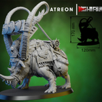 Grand Alliance Destruction Ogor Mawtribes Ogre Kingdoms Рогатый носорог миниатюра для dnd, днд, pathfinder, фентези, Настольная игра, НРИ, Варгейм, РПГ