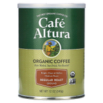 Cafe Altura, Органический кофе, средней обжарки, молотый, обычной обжарки, 340 г (12 унций)