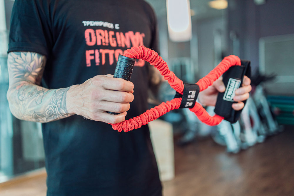 Эспандер-восьмерка среднее сопротивление