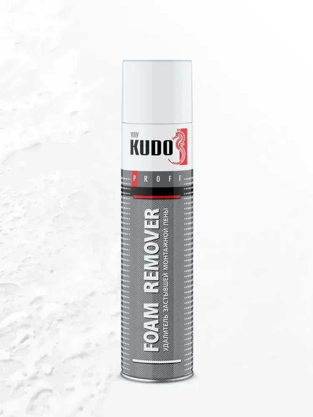 Удалитель / очиститель застывшей монтажной пены KUDO FOAM REMOVER 400, аэрозоль, 400 мл