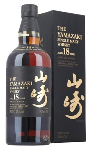 Ямазаки 18 лет японский виски в подарочной коробке, 0,7 л/Yamazaki 18 year-old Japanese whiskey in a gift box, 0.7 L