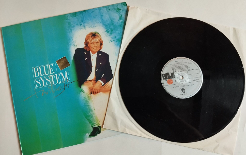 Винтажная виниловая пластинка LP Blue System Twilight (Spain 1989)