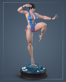 Чунь Ли Фигурка Chun-Li Street Fighter