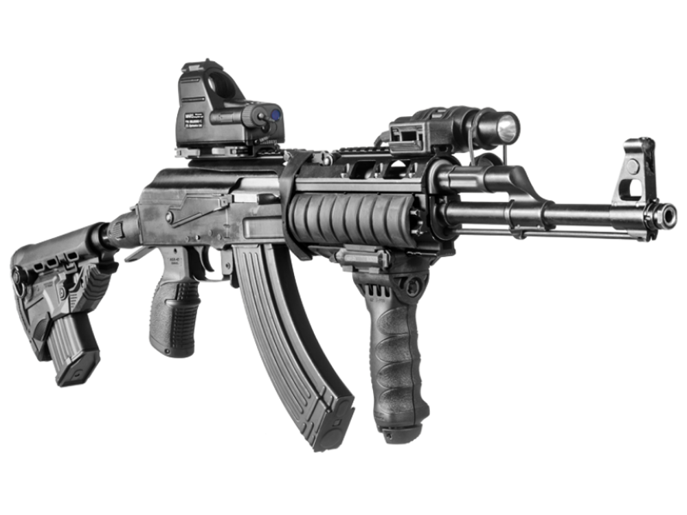 Полимерный приклад с отсеком для магазина АК GK-MAG