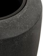 хххКашпо TREEZ Effectory Quartz Высокий конус Design Чёрный кварц д-46, в-90 см 1/1 41.33-14-22-088-BLQ-090